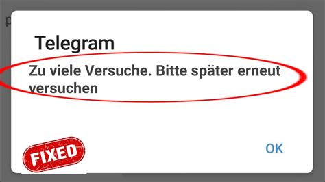 Bitte später noch einmal versuchen .